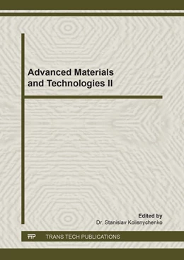 Abbildung von Kolisnychenko | Advanced Materials and Technologies II | 1. Auflage | 2019 | beck-shop.de