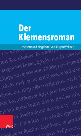 Abbildung von Wehnert | Der Klemensroman | 1. Auflage | 2015 | beck-shop.de