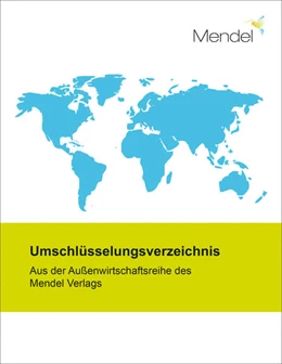 Abbildung von Umschlüsselungsverzeichnis | 1. Auflage | 2023 | beck-shop.de
