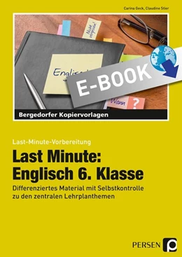 Abbildung von Geck / Stier | Last Minute: Englisch 6. Klasse | 1. Auflage | 2017 | beck-shop.de