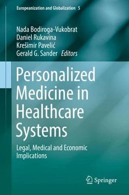 Abbildung von Bodiroga-Vukobrat / Rukavina | Personalized Medicine in Healthcare Systems | 1. Auflage | 2019 | beck-shop.de