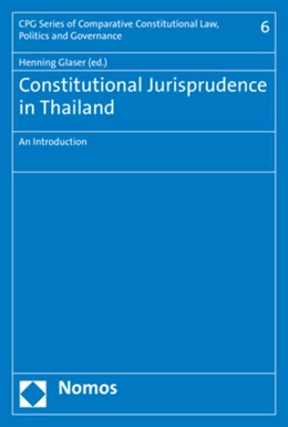 Abbildung von Glaser | Constitutional Jurisprudence in Thailand | 1. Auflage | 2025 | 6 | beck-shop.de