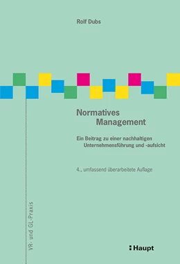 Abbildung von Dubs | Normatives Management | 4. Auflage | 2019 | beck-shop.de