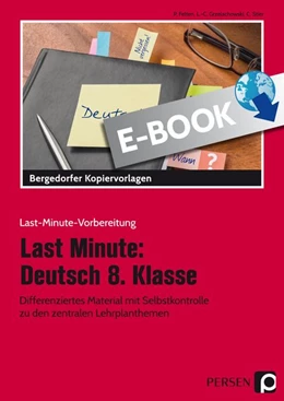 Abbildung von Felten / Grzelachowski | Last Minute: Deutsch 8. Klasse | 1. Auflage | 2018 | beck-shop.de