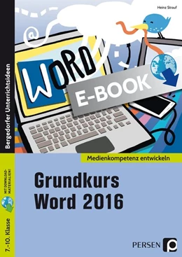 Abbildung von Strauf | Grundkurs Word 2016 | 1. Auflage | 2019 | beck-shop.de