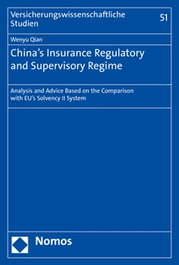 Abbildung von Qian | China's Insurance Regulatory and Supervisory Regime | 1. Auflage | 2019 | 51 | beck-shop.de