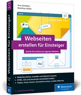 Abbildung von Jacobsen / Gidda | Webseiten erstellen für Einsteiger | 3. Auflage | 2019 | beck-shop.de