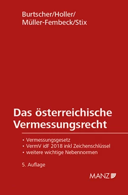 Abbildung von Burtscher / Holler | Das österreichische Vermessungsrecht | 5. Auflage | 2019 | 23 | beck-shop.de