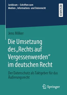 Abbildung von Milker | Die Umsetzung des 