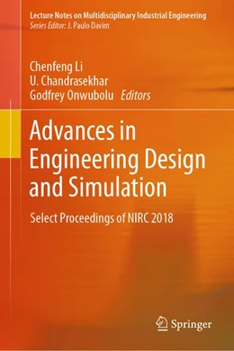 Abbildung von Li / Chandrasekhar | Advances in Engineering Design and Simulation | 1. Auflage | 2019 | beck-shop.de