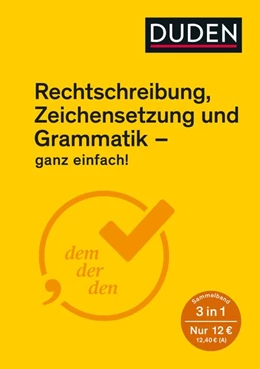 Abbildung von Dudenredaktion | Rechtschreibung, Zeichensetzung und Grammatik - ganz einfach! | 1. Auflage | 2019 | beck-shop.de