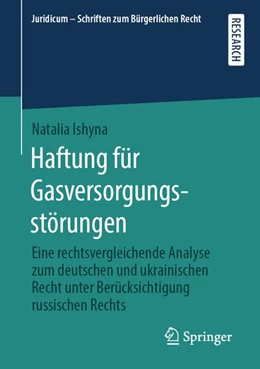 Abbildung von Ishyna | Haftung für Gasversorgungsstörungen | 1. Auflage | 2019 | beck-shop.de