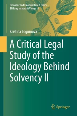 Abbildung von Loguinova | A Critical Legal Study of the Ideology Behind Solvency II | 1. Auflage | 2019 | beck-shop.de