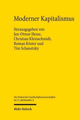 Abbildung von Hesse / Kleinschmidt | Moderner Kapitalismus | 1. Auflage | 2019 | beck-shop.de