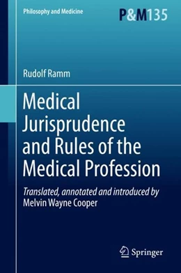 Abbildung von Ramm | Medical Jurisprudence and Rules of the Medical Profession | 1. Auflage | 2019 | beck-shop.de