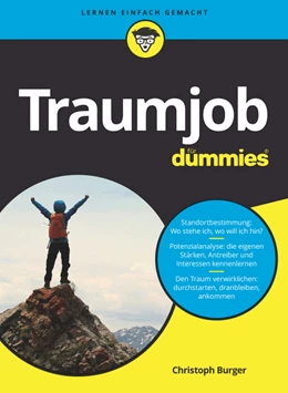 Abbildung von Burger | Traumjob für Dummies | 1. Auflage | 2020 | beck-shop.de