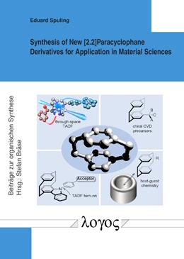 Abbildung von Spuling | Synthesis of New [2.2]Paracyclophane Derivatives for Application in Material Sciences | 1. Auflage | 2019 | 82 | beck-shop.de