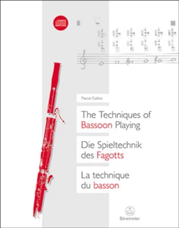 Abbildung von Gallois | The Techniques of Bassoon Playing / Die Spieltechnik des Fagotts / La technique du basson | 3. Auflage | 2019 | beck-shop.de