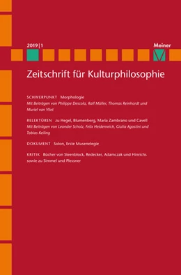 Abbildung von Konersmann / Westerkamp | Morphologie | 1. Auflage | 2019 | beck-shop.de