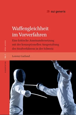 Abbildung von Garland | Waffengleichheit im Vorverfahren | 1. Auflage | 2020 | beck-shop.de