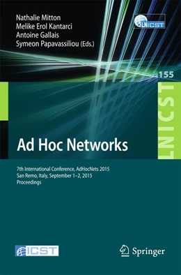 Abbildung von Mitton / Kantarci | Ad Hoc Networks | 1. Auflage | 2015 | beck-shop.de