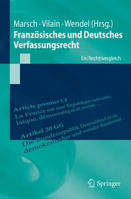 Abbildung von Marsch / Vilain | Französisches und Deutsches Verfassungsrecht | 1. Auflage | 2015 | beck-shop.de