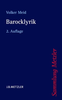 Abbildung von Meid | Barocklyrik | 2. Auflage | 2016 | beck-shop.de