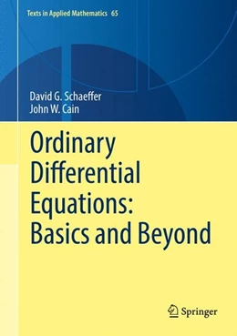 Abbildung von Schaeffer / Cain | Ordinary Differential Equations: Basics and Beyond | 1. Auflage | 2016 | beck-shop.de