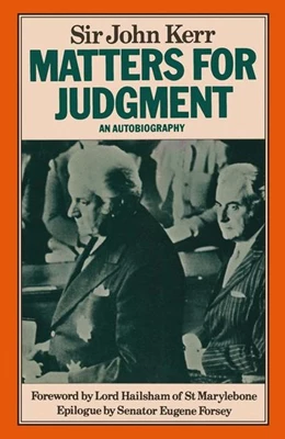 Abbildung von Na | Matters for Judgment: An Autobiography | 1. Auflage | 2015 | beck-shop.de