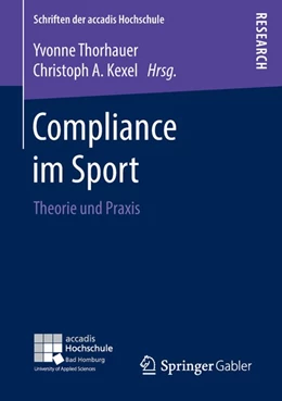 Abbildung von Thorhauer / Kexel | Compliance im Sport | 1. Auflage | 2018 | beck-shop.de