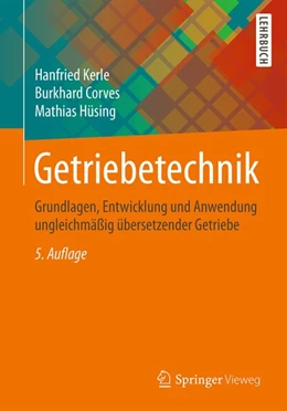 Abbildung von Kerle / Corves | Getriebetechnik | 5. Auflage | 2015 | beck-shop.de