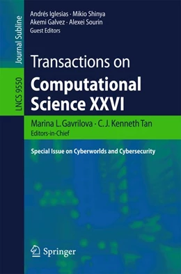 Abbildung von Gavrilova / Tan | Transactions on Computational Science XXVI | 1. Auflage | 2016 | beck-shop.de