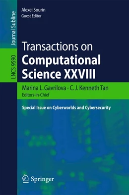 Abbildung von Gavrilova / Tan | Transactions on Computational Science XXVIII | 1. Auflage | 2016 | beck-shop.de