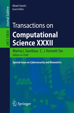 Abbildung von Gavrilova / Tan | Transactions on Computational Science XXXII | 1. Auflage | 2018 | beck-shop.de