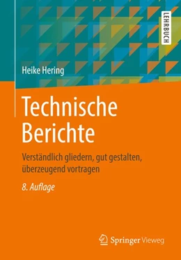 Abbildung von Hering | Technische Berichte | 8. Auflage | 2019 | beck-shop.de