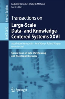 Abbildung von Hameurlain / Küng | Transactions on Large-Scale Data- and Knowledge-Centered Systems XXVI | 1. Auflage | 2016 | beck-shop.de