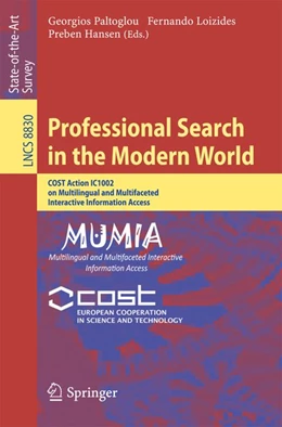 Abbildung von Paltoglou / Loizides | Professional Search in the Modern World | 1. Auflage | 2014 | beck-shop.de