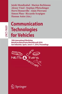 Abbildung von Mendizabal / Berbineau | Communication Technologies for Vehicles | 1. Auflage | 2016 | beck-shop.de