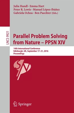 Abbildung von Handl / Hart | Parallel Problem Solving from Nature - PPSN XIV | 1. Auflage | 2016 | beck-shop.de