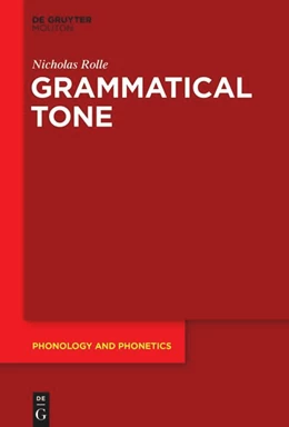 Abbildung von Rolle | Grammatical Tone | 1. Auflage | 2024 | 28 | beck-shop.de