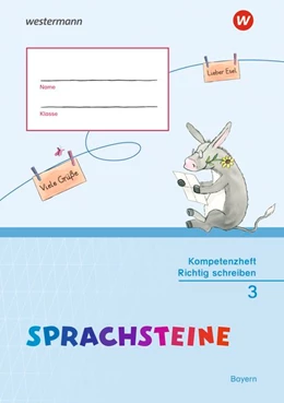 Abbildung von SPRACHSTEINE Sprachbuch 3. Kompetenzheft Richtig Schreiben. Bayern | 1. Auflage | 2020 | beck-shop.de