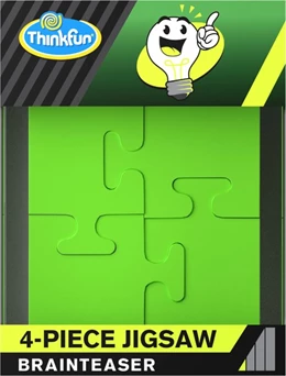 Abbildung von ThinkFun- 76387 - 4-Teile Puzzle - Ein Brainteaser mit nur 4 Puzzleteilen. Ein tolles Geschenk für Jungen und Mädchen | 1. Auflage | 2020 | beck-shop.de