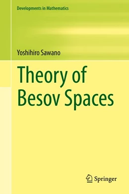 Abbildung von Sawano | Theory of Besov Spaces | 1. Auflage | 2018 | beck-shop.de