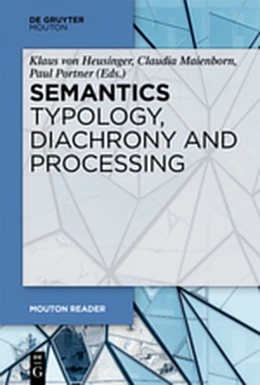 Abbildung von Heusinger / Maienborn | Semantics - Typology, Diachrony and Processing | 1. Auflage | 2019 | beck-shop.de