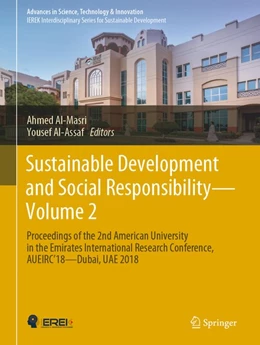 Abbildung von Al-Masri / Al-Assaf | Sustainable Development and Social Responsibility-Volume 2 | 1. Auflage | 2020 | beck-shop.de