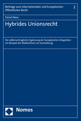 Abbildung von Nees | Hybrides Unionsrecht | 1. Auflage | 2020 | 2 | beck-shop.de