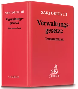 Abbildung von Sartorius III | Verwaltungsgesetze | 60. Auflage | 2024 | beck-shop.de