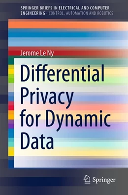 Abbildung von Le Ny | Differential Privacy for Dynamic Data | 1. Auflage | 2020 | beck-shop.de