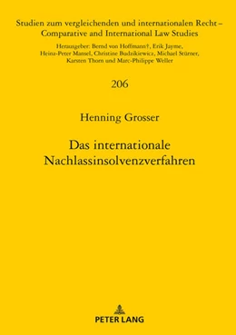 Abbildung von Grosser | Das internationale Nachlassinsolvenzverfahren | 1. Auflage | 2020 | 206 | beck-shop.de