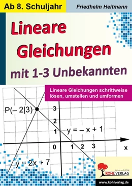 Abbildung von Heitmann | Lineare Gleichungen mit 1-3 Unbekannten | 1. Auflage | 2019 | beck-shop.de